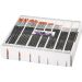 7x12 pc/ 1 pack, no. 1+2+4+8+12+18+22, L: 17-21 cm, W: 1-7 mm, round