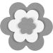 3 pc/ 1 pack, flower, size 25+49+75 mm