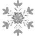 3 pc/ 1 pack, ice crystal, size 25+49+75 mm