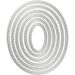 1 pc, oval, size 5x3-12x10 cm
