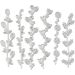 1 pc, flower vines, size 143x123 mm