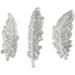 1 pc, feather, size 47x48 mm