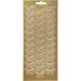 1 sheet, butterflies, sheet 10x23 cm, gold