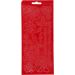 1 sheet, roses, sheet 10x23 cm, red