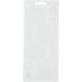 1 sheet, flowers, sheet 10x23 cm, white