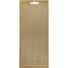 1 sheet, borders, sheet 10x23 cm, gold