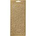 1 sheet, stars, sheet 10x23 cm, gold