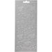 1 sheet, stars, sheet 10x23 cm, silver