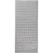 1 sheet, alphabet, sheet 10x23 cm, silver