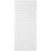 1 sheet, indbydelse, sheet 10x23 cm, white