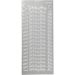 1 sheet, sølvbryllup, sheet 10x23 cm, silver