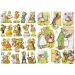 2 sheet/ 1 pack, fairy tale, sheet 16,5x23,5 cm