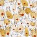100 m/ 1 roll, Reindeer, W: 50 cm, 80 g, beige, red