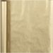 5 m/ 1 roll, W: 50 cm, 60 g, gold