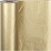 100 m/ 1 roll, W: 50 cm, 60 g, gold