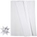 500 strips/ 1 pack, L: 45 cm, W: 10 mm, dia. 4,5 cm, white