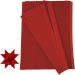 500 strips/ 1 pack, L: 45 cm, dia. 4,5 cm, W: 10 mm, red