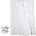 500 strips/ 1 pack, L: 45 cm, W: 15 mm, dia. 6,5 cm, white