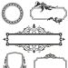 1 sheet, frames with ornaments, sheet 11x15,5 cm