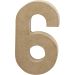 1 pc, 6, H: 20,5 cm, W: 11,5 cm, thickness 2,6 cm
