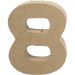 1 pc, 8, H: 10 cm, W: 7,6 cm, thickness 1,7 cm