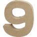 1 pc, 9, H: 10 cm, W: 8,5 cm, thickness 1,7 cm