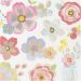 1 sheet, spring flowers, sheet 15x16,5 cm
