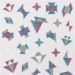 1 sheet, diamonds, sheet 10x16 cm