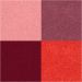 4 pc/ 1 pack, H: 2 cm, size 3,5x3,5 cm, peach, pink, light rose, dark rose