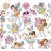 1 sheet, fairy, sheet 15x16,5 cm