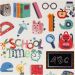 1 sheet, back to school, sheet 15x16,5 cm