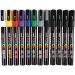 12 pc/ 1 pack, no. PC-3M, line 0,9-1,3 mm, assorted colours