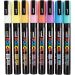 8 asstd./ 1 pack, no. PC-3M, line 0,9 - 1,3 mm, assorted colours