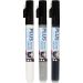 3 pc/ 1 pack, L: 14,5 cm, line 1-2 mm, black, off-white, rain grey, 5,5 ml