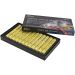 12 pc/ 1 pack, L: 7 cm, dia. 11 mm, thickness 11 mm, lemon yellow