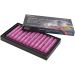 12 pc/ 1 pack, L: 7 cm, dia. 11 mm, thickness 11 mm, purple
