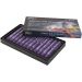 12 pc/ 1 pack, L: 7 cm, dia. 11 mm, thickness 11 mm, violet