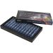 12 pc/ 1 pack, L: 7 cm, dia. 11 mm, thickness 11 mm, prussian blue (447)