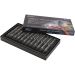 12 pc/ 1 pack, L: 7 cm, dia. 11 mm, thickness 11 mm, black