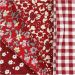 4 pc/ 1 bundle, size 45x55 cm, 100 g, red