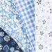 4 pc/ 1 bundle, size 45x55 cm, 100 g, blue