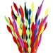 28 asstd./ 1 pack, waved, L: 30 cm, thickness 5-12 mm, assorted colours