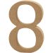 1 pc, 8, H: 13 cm, thickness 2 cm