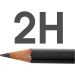 12 pc/ 1 pack, dia. 6,9 mm, 2H, lead 1,8 mm