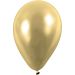 8 pc/ 1 pack, round, dia. 23 cm, gold