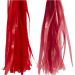 12 pc/ 1 pack, size 12x35 cm, 14 g, claret/red
