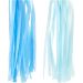 12 pc/ 1 pack, size 12x35 cm, 14 g, blue, light blue