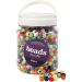 700 ml/ 1 tub, dia. 10 mm, hole size 4,5 mm, assorted colours, 430 g