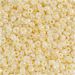 500 g/ 1 pack, dia. 3 mm, size 8/0, hole size 0,6-1,0 mm, ivory
