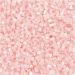 25 g/ 1 pack, dia. 1,7 mm, size 15/0, hole size 0,5 mm, transparent rose
